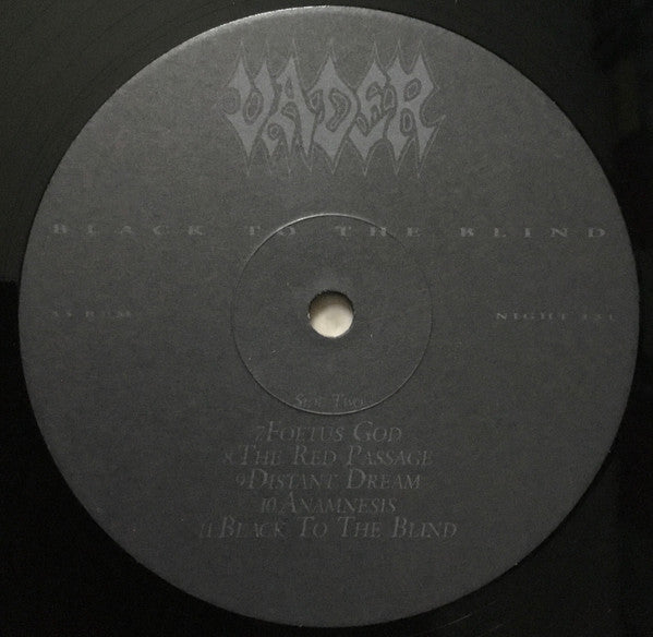 Vader : Black To The Blind (LP,Album,Limited Edition,Numbered)