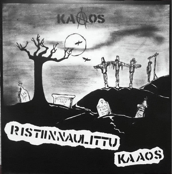 Kaaos : Ristiinnaulittu Kaaos (LP, Album, M/Print, RE)