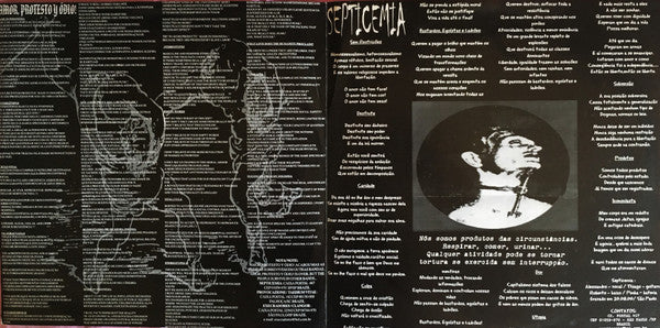 Amor, Protesto Y Ódio / Septicemia (3) : Split LP (LP)