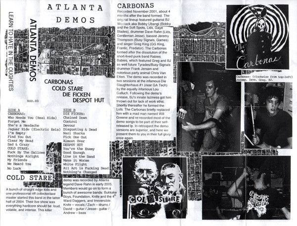 Various : Atlanta Demos (Cass, Album, Comp, RE)