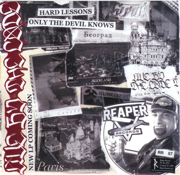 Terror (3) : Hard Lessons / Only The Devil Knows (7",33 ⅓ RPM,Single Sided)