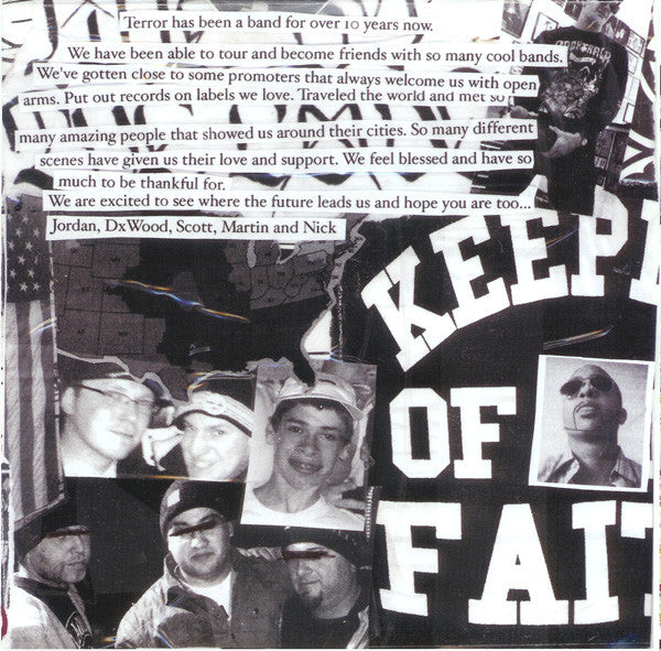 Terror (3) : Hard Lessons / Only The Devil Knows (7",33 ⅓ RPM,Single Sided)