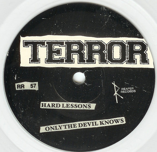 Terror (3) : Hard Lessons / Only The Devil Knows (7",33 ⅓ RPM,Single Sided)