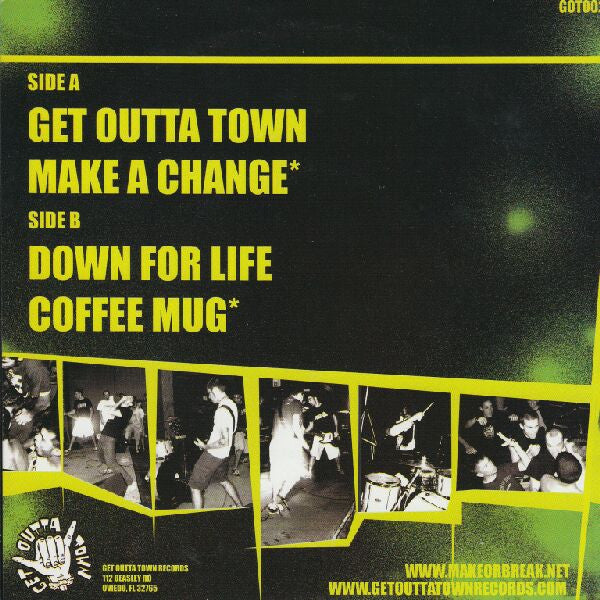 Make Or Break (2) : Down For Life! (7",Limited Edition)