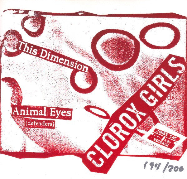 Clorox Girls : This Dimension (7",Single Sided,Test Pressing)