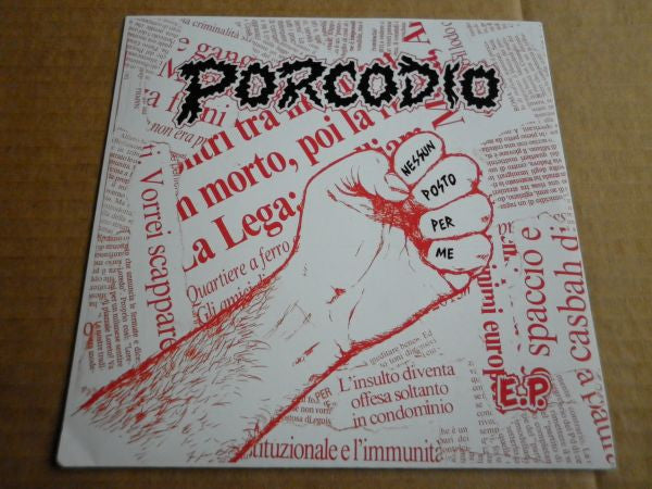 Porcodio : Nessun Posto Per Me (7",45 RPM,Limited Edition)