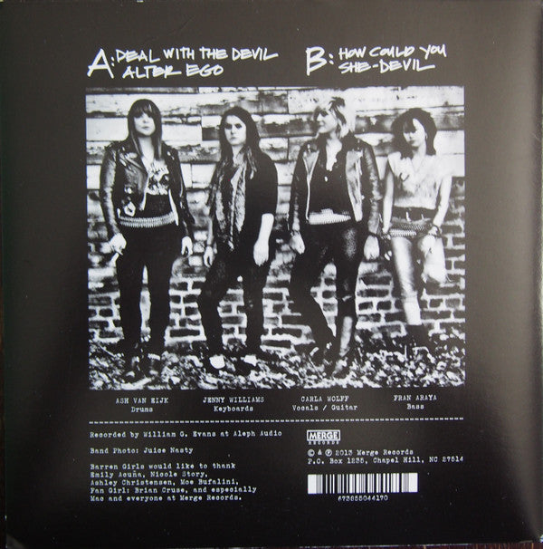 Barren Girls : Hell Hymns (7", EP)