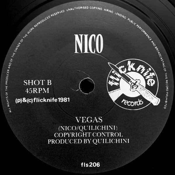 Nico (3) : Saēta / Vegas (7",45 RPM,Single)