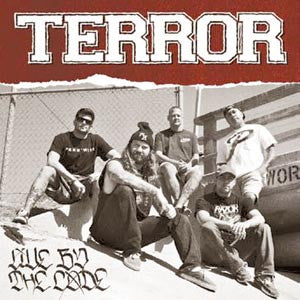 Terror (3) : Live By The Code (LP, Album, Ltd, Whi)