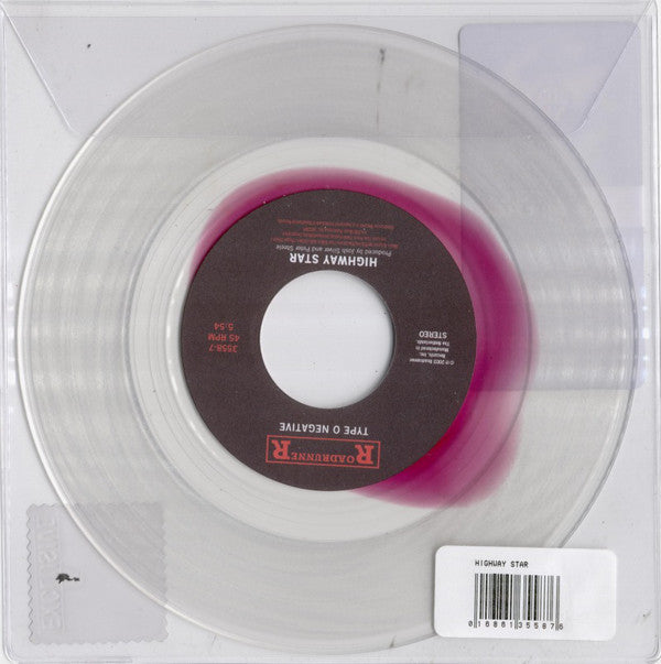 Deep Purple / Type O Negative : Highway Star (7", RSD, Single, Ltd, Cle)