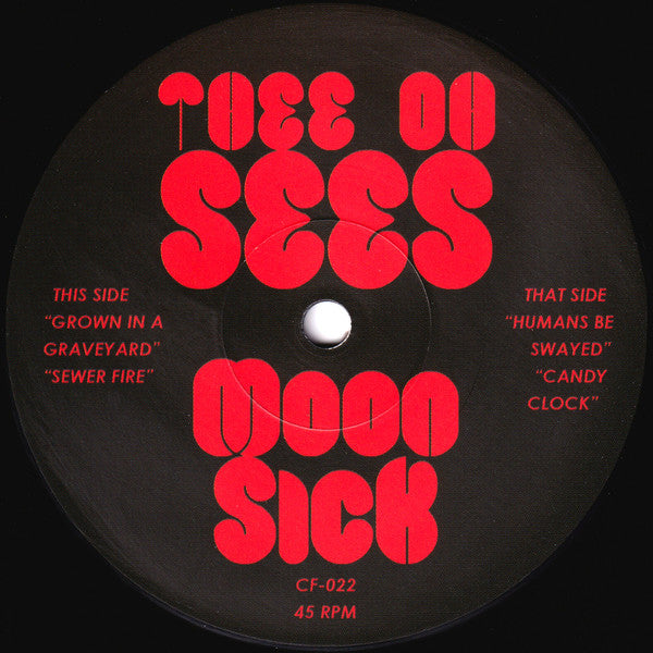 Thee Oh Sees : Moon Sick (12",45 RPM,EP,Record Store Day)