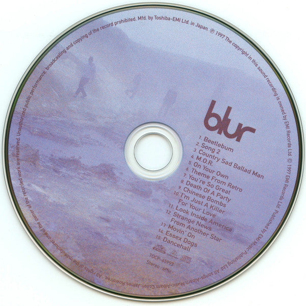 Blur : Blur (CD, Album, RE, Pap)