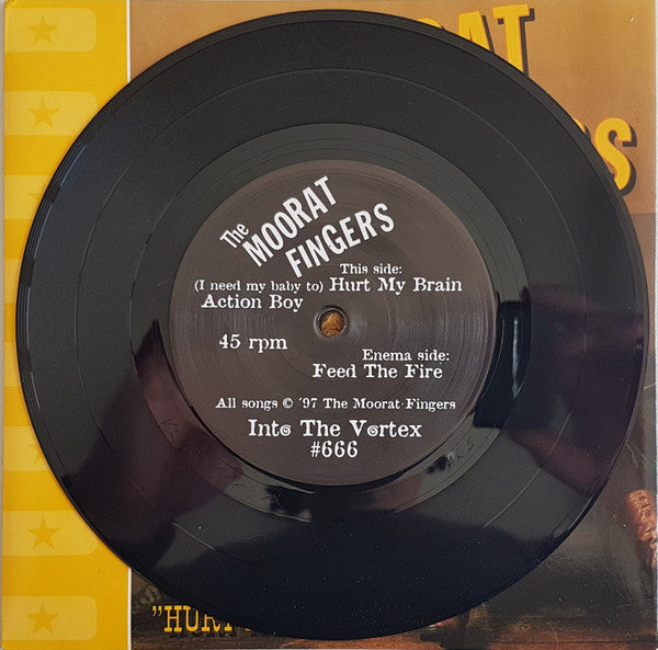 The Moorat Fingers : Hurt My Brain (7", EP)