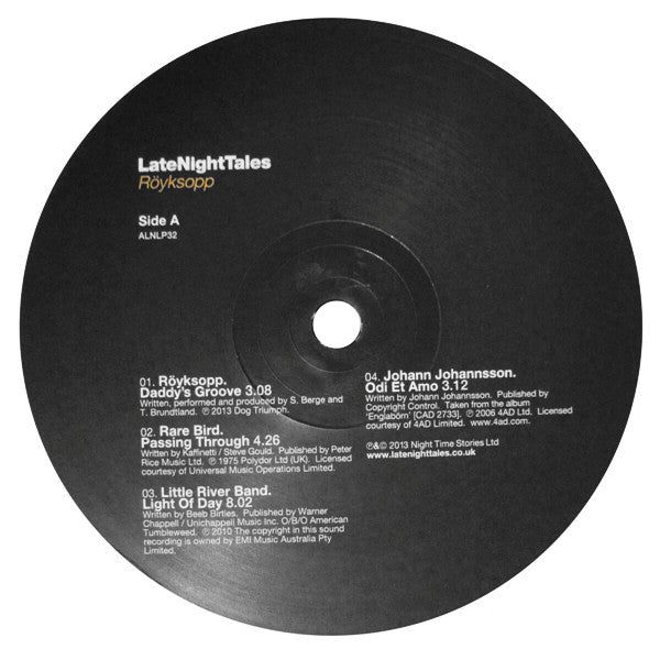 Röyksopp : LateNightTales (LP,Compilation,Remastered)