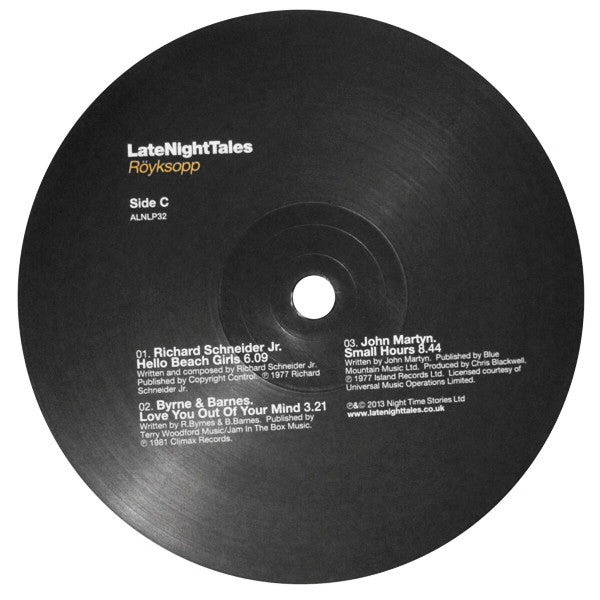 Röyksopp : LateNightTales (LP,Compilation,Remastered)