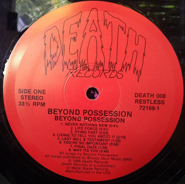 Beyond Possession : Is Beyond Possession (LP,Album)