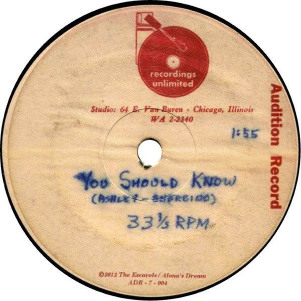 The Escavels : You Should Know / Lonely Sea (7", Single)