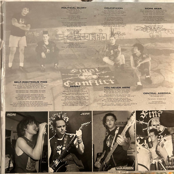 Final Conflict (2) : Nineteen Eighty-Five Demo (LP,Limited Edition,Numbered,Reissue,Remastered)