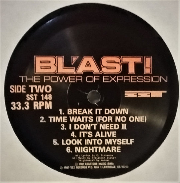 Bl'ast : The Power Of Expression (LP,Album,Reissue)