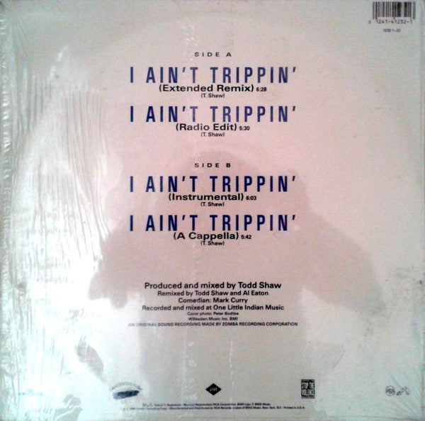 Too Short : I Ain't Trippin' (12",33 ⅓ RPM)