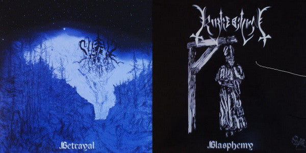 Svikt / Kirkebrann : Betrayal And Blasphemy (LP, Ltd)