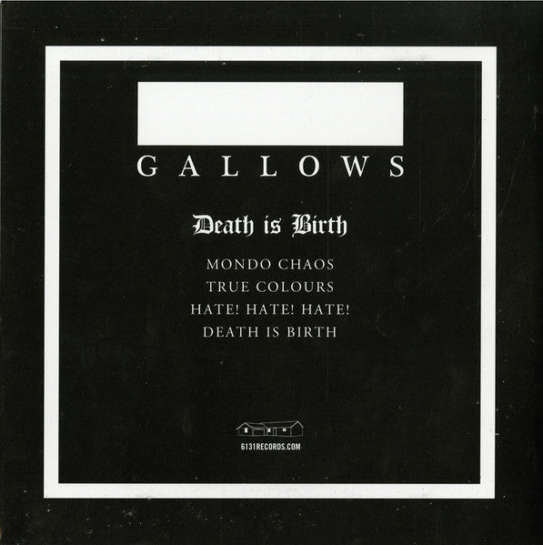 Gallows : Death Is Birth (7",EP)