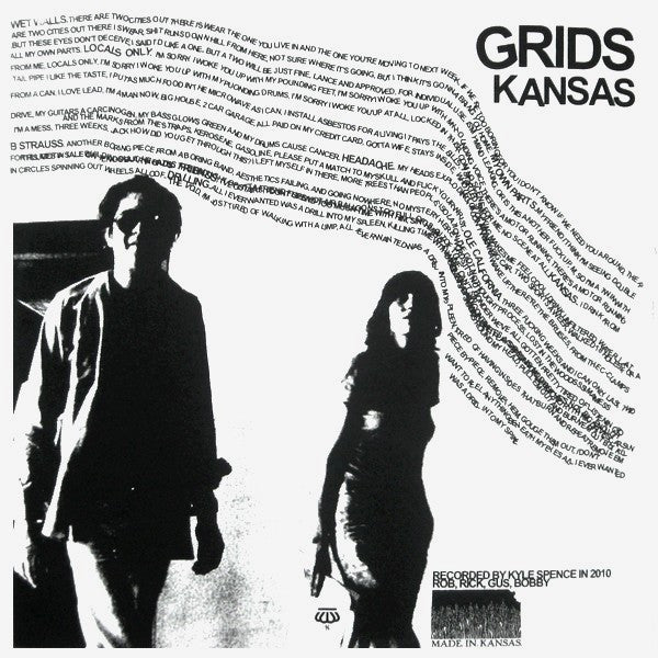 Grids : Kansas (12",45 RPM,Repress,White Label)