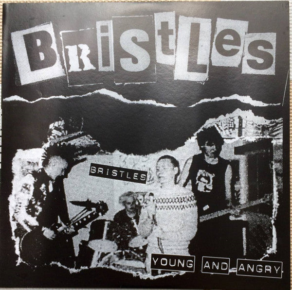 The Bristles (2) : Young And Angry (LP, Comp, Unofficial)