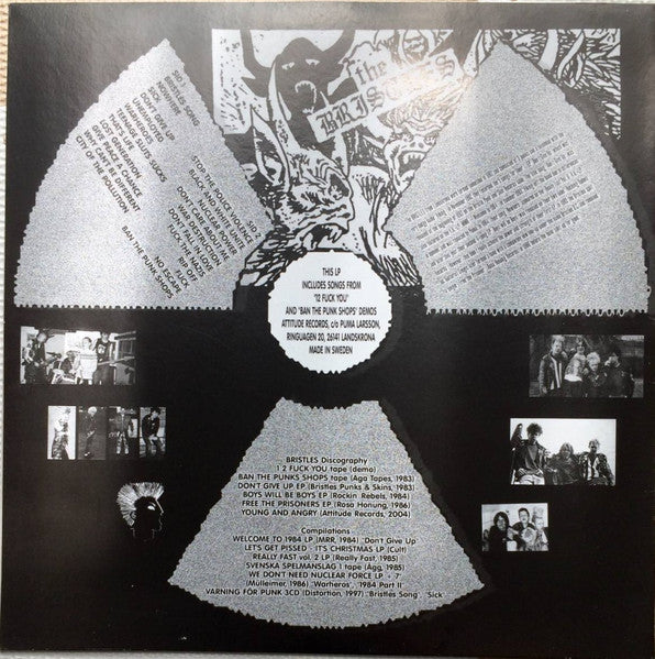 The Bristles (2) : Young And Angry (LP, Comp, Unofficial)