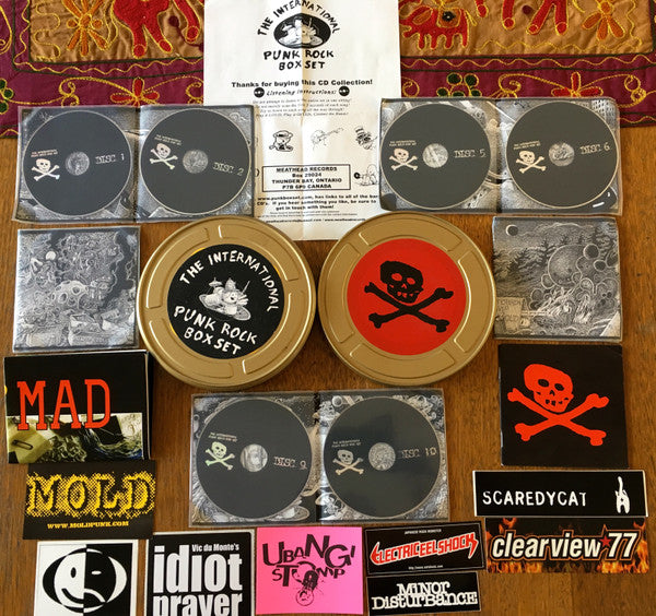 Various : The International Punk Rock Box Set (Compilation)