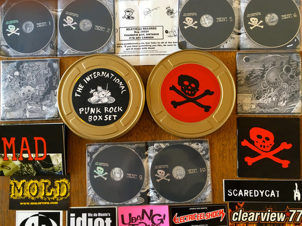 Various : The International Punk Rock Box Set (Compilation)