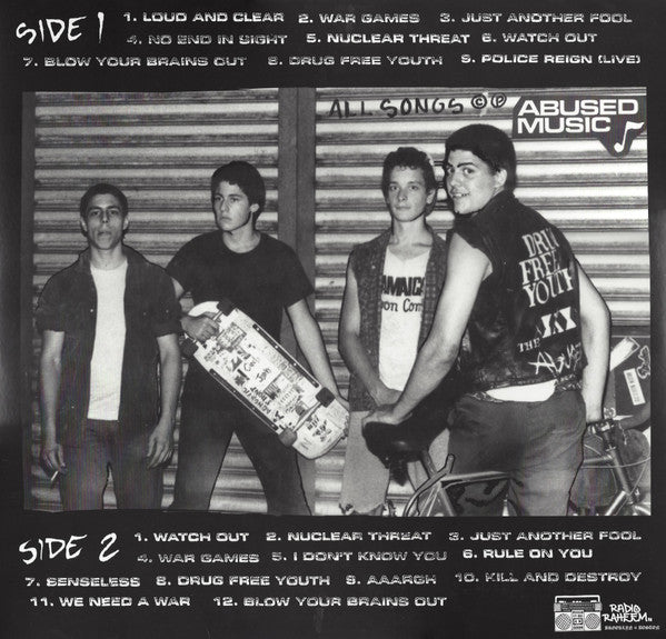 Abused (2), The : Loud And Clear (LP,45 RPM,Compilation)