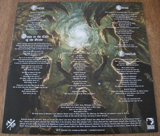 Bulletbelt : Down In The Cold Of The Grave (Album,12",45 RPM)