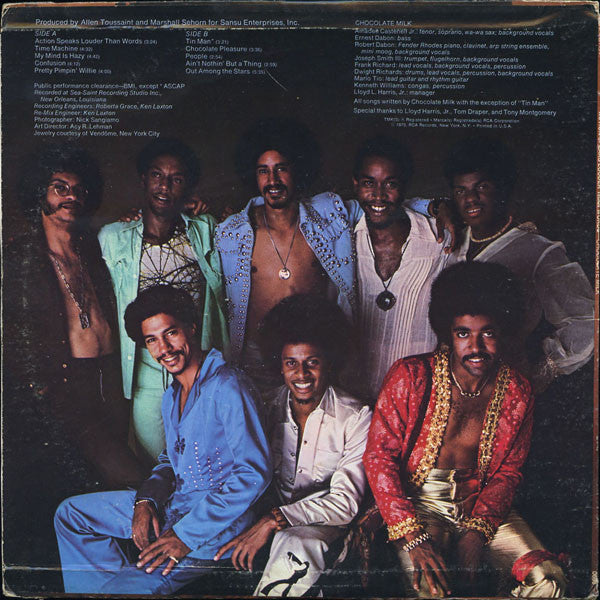 Chocolate Milk (2) : Action Speaks Louder Than Words (LP,Album,Stereo)
