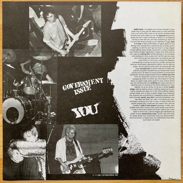 Government Issue : You (LP,Album)