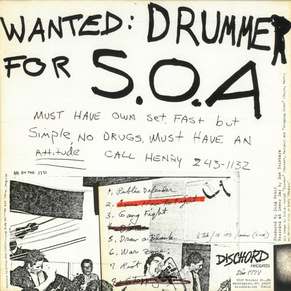 State Of Alert : First Demo 12/29/80 (7",45 RPM)