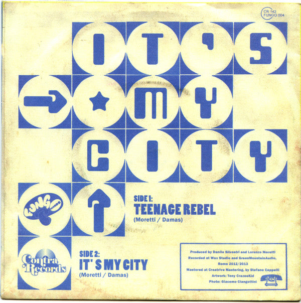 Giuda (2) : Teenage Rebel (7", Single)