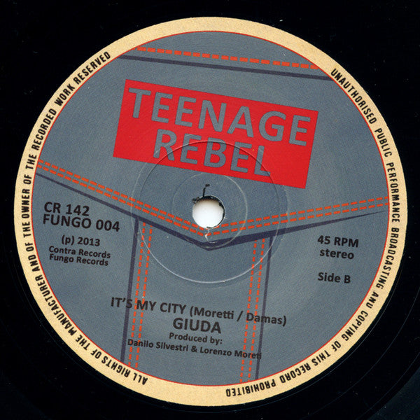 Giuda (2) : Teenage Rebel (7", Single)