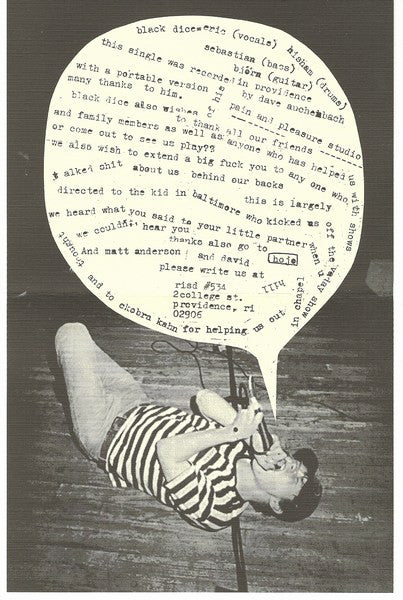 Black Dice : Black Dice (7",45 RPM,EP)