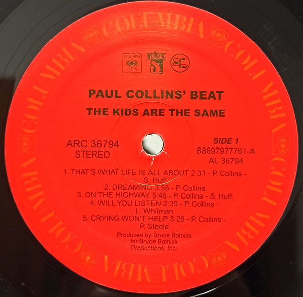 Paul Collins' Beat : The Kids Are The Same (LP, Album, RE, RM, 180)