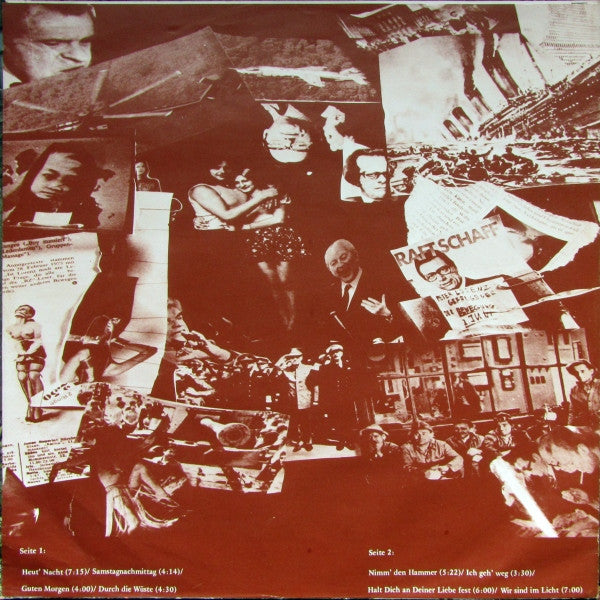 Ton Steine Scherben : Wenn Die Nacht Am Tiefsten... (LP,Album,Reissue)