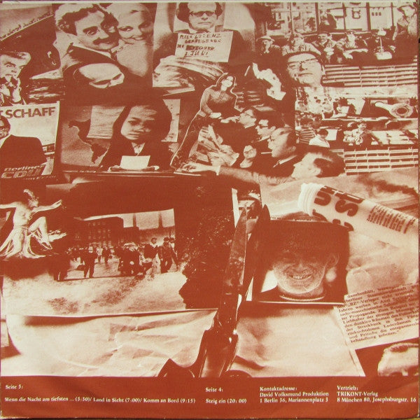 Ton Steine Scherben : Wenn Die Nacht Am Tiefsten... (LP,Album,Reissue)