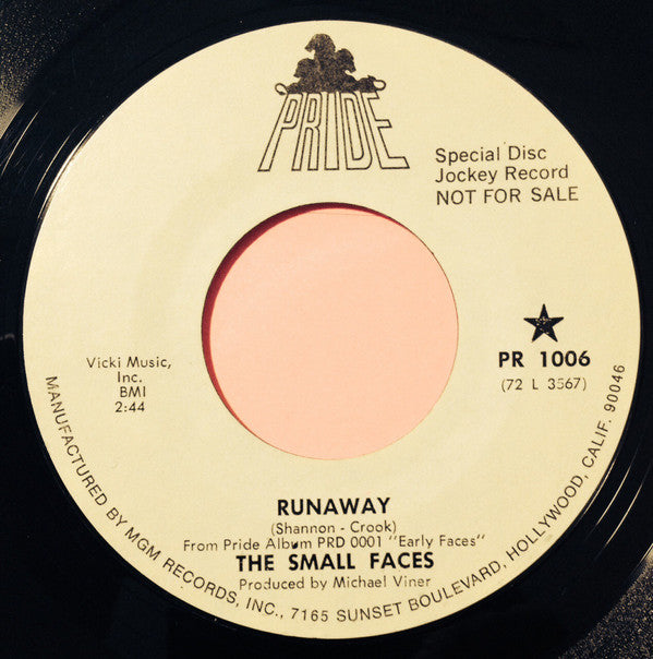 Small Faces : Shake  (7",45 RPM)