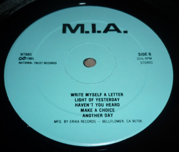 M.I.A. (3) : Notes From The Underground (LP,Album)
