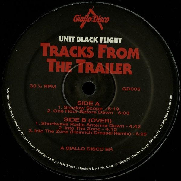 Unit Black Flight : Tracks From The Trailer (12",33 ⅓ RPM,EP,Limited Edition)
