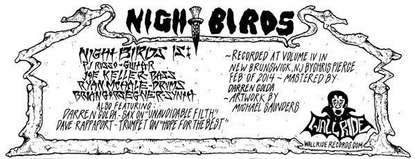 Night Birds : Monster Surf (7",45 RPM,EP,Limited Edition)
