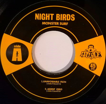 Night Birds : Monster Surf (7",45 RPM,EP,Limited Edition)