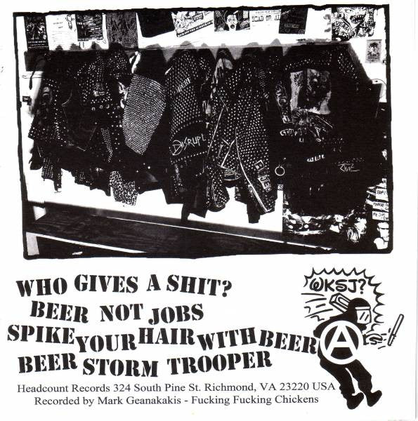 Who Killed Spikey Jacket? : Beerstorm Trooper E.P. (7")
