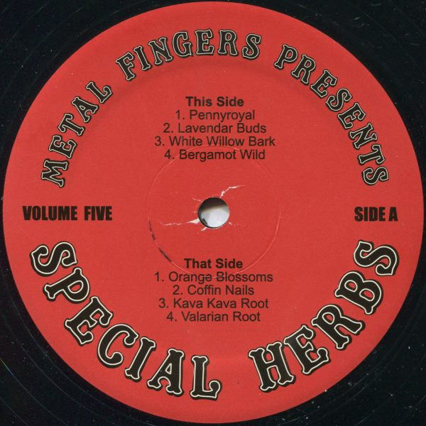 Metal Fingers : Special Herbs Volume 5 & 6 (LP,Compilation,Reissue)