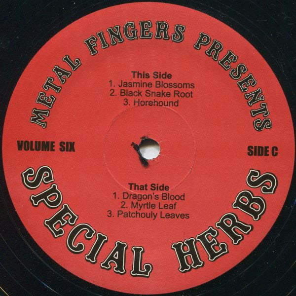 Metal Fingers : Special Herbs Volume 5 & 6 (LP,Compilation,Reissue)